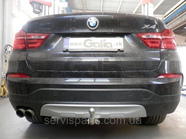 Оцинкований фаркоп на BMW X4 F26 2014-2018 без підрізання бампера