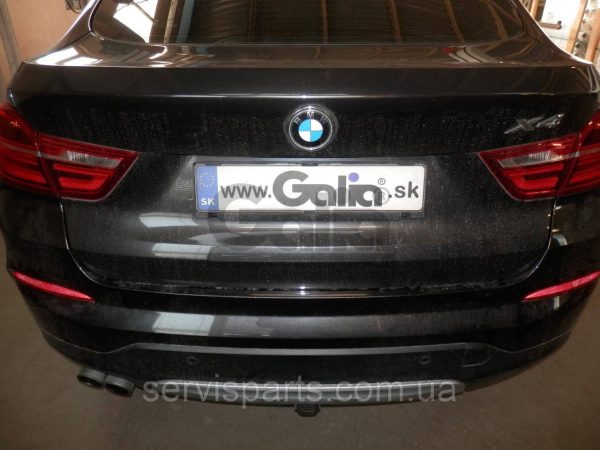 Оцинкований фаркоп на BMW X4 F26 2014-2018 без підрізу бампера Швидкознімний автомат на ручці - Зображення 5