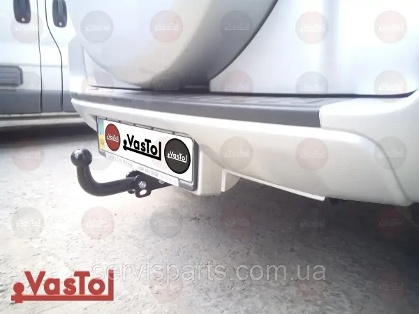 З'ємний фаркоп на Toyota Rav4 III 2006-2013 без підрізання бампера. - Зображення 3