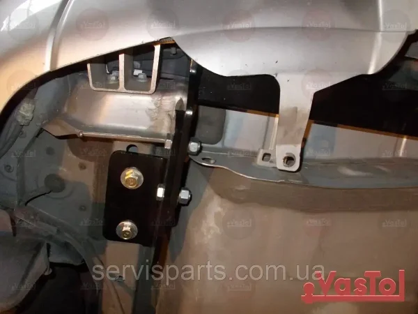 З'ємний фаркоп на Toyota Rav4 III 2006-2013 без підрізання бампера. - Зображення 9