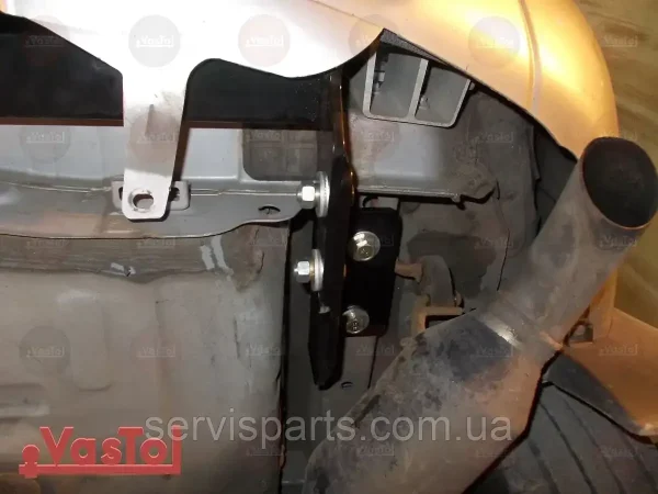 З'ємний фаркоп на Toyota Rav4 III 2006-2013 без підрізання бампера. - Зображення 10