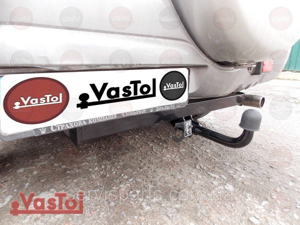 Знімний фаркоп на Toyota Rav 4 2000-2006 без підрізування бампера. - Зображення 7