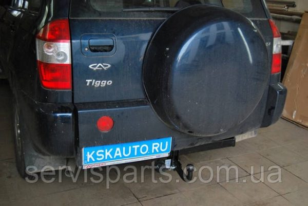 Польський фаркоп Toyota RAV4 II 2000-2006 (Тойота Рав 4) без підрізування бампера - Зображення 6