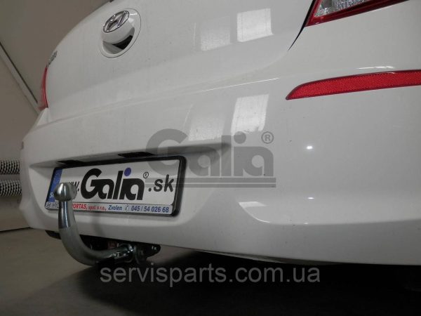 Оцинкований фаркоп на Hyundai I20 2008-2014 (Хундай Ай20) без підрізання бампера - Зображення 2