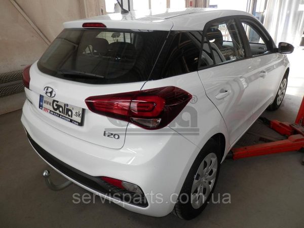 Оцинкований фаркоп на Hyundai I20 2014-2020 (Хундай Ай20)