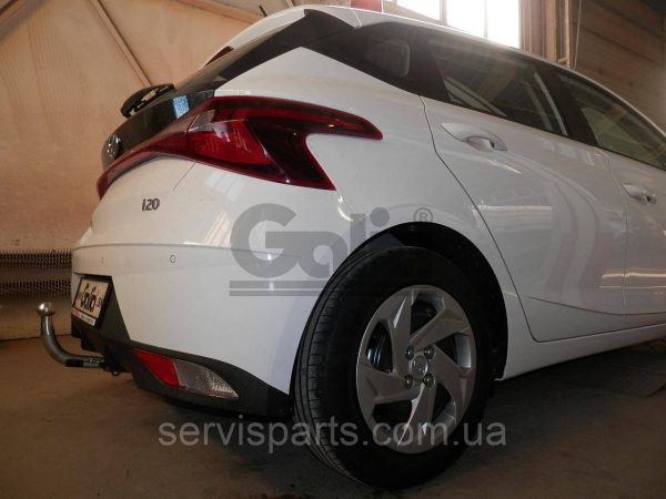 Оцинкований фаркоп на Hyundai I20 2020- (Хундай Ай20) - Зображення 4