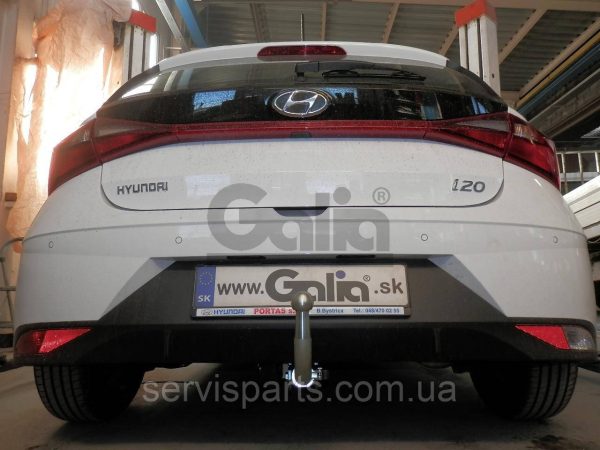 Оцинкований фаркоп на Hyundai I20 2020- (Хундай Ай20) - Зображення 5