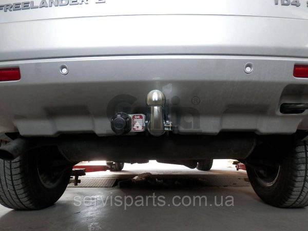 Оцинкований фаркоп на Land Rover Freelander II 2007-2014 - Зображення 4