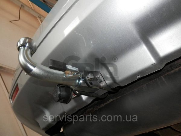 Оцинкований фаркоп на Land Rover Freelander II 2007-2014 Швидкознімний автомат на ручці - Зображення 6