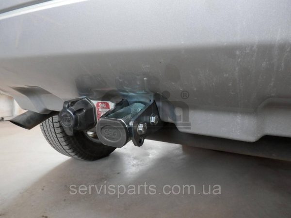 Оцинкований фаркоп на Land Rover Freelander II 2007-2014 Швидкознімний автомат на ручці - Зображення 7