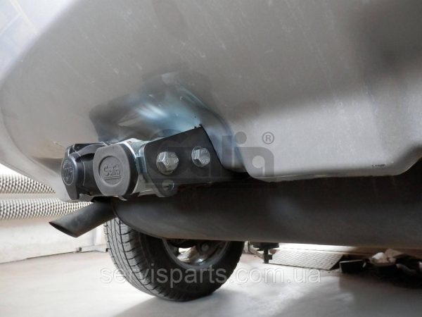 Оцинкований фаркоп на Land Rover Freelander II 2007-2014 Швидкознімний автомат на ручці - Зображення 8