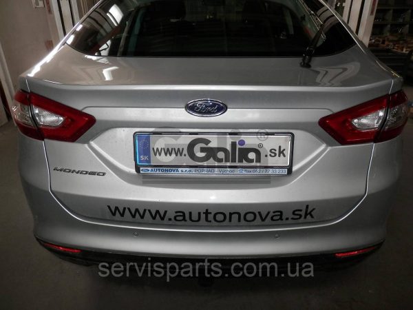 Оцинкований фаркоп для Ford Mondeo 2014- (Форд Мондео) Fusion USA Швидкознімний автомат на ручці - Зображення 2