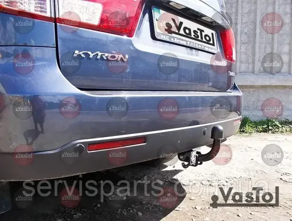 Знімний гак фаркоп на SsangYong Kyron 2005- (Ссанг Йонг Кайрон) - Зображення 2