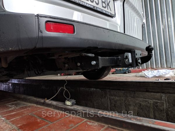 Польський фаркоп на Ford Transit Custom 2012- (Tourneo Custom) літій гак - Зображення 5
