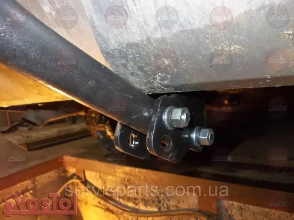 Знімний фаркоп на Ford Focus II 2003-2011 (кузов седан) без підрізування бампера - Зображення 5