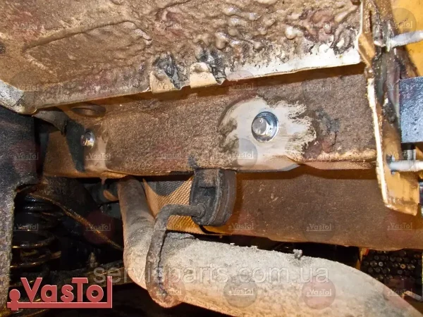 Знімний фаркоп на Ford Focus II 2003-2011 (кузов седан) без підрізування бампера - Зображення 10