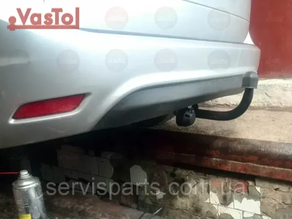 Фаркоп на Ford Focus 2 універсал 2003-2011 без підрізу бампера - Зображення 2