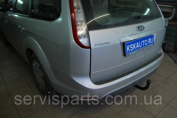 Польський фаркоп на Ford Focus II 2003-2011 (кузів универсал) без підрізування бампера - Зображення 2