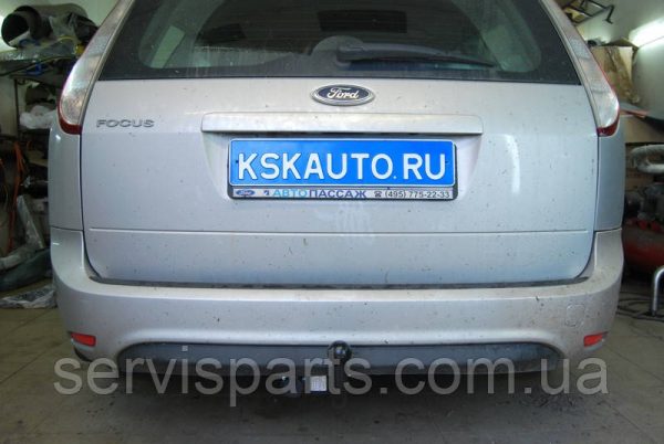 Польський фаркоп на Ford Focus II 2003-2011 (кузів универсал) без підрізування бампера - Зображення 4