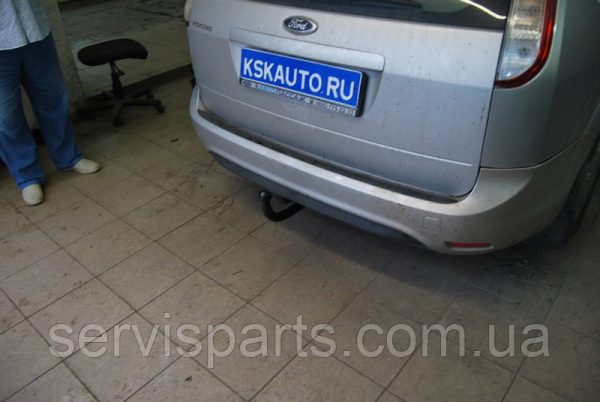 Польський фаркоп на Ford Focus II 2003-2011 (кузів универсал) без підрізування бампера - Зображення 5