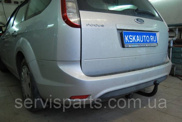 Польський фаркоп на Ford Focus II 2003-2011 (кузів универсал) без підрізування бампера - Зображення 6