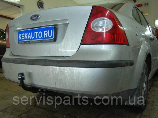Польський фаркоп Ford Focus II 2003-2011 (кузов седан) без підрізання бампера - Зображення 2