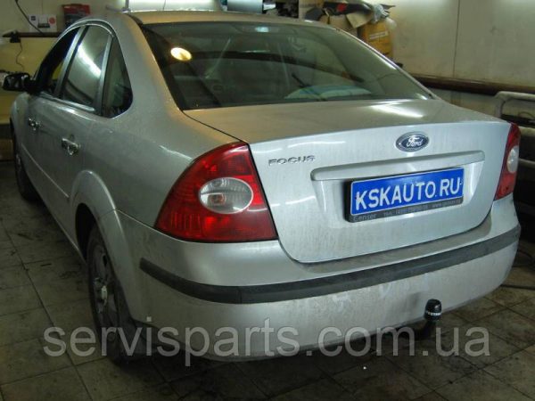 Польський фаркоп Ford Focus II 2003-2011 (кузов седан) без підрізання бампера - Зображення 4