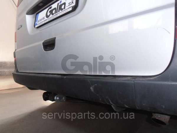 Оцинкований фаркоп Mercedes Vito Viano W639 2003-2014 (Мерседес Вто 639) Швидкознімний автомат на ручці - Зображення 2