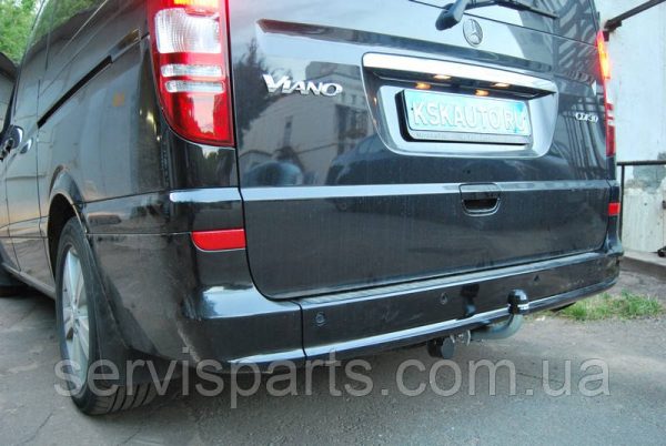 Оцинкований фаркоп Mercedes Vito V-Class W447 2014 (Мерседес Віто 447) - Зображення 6