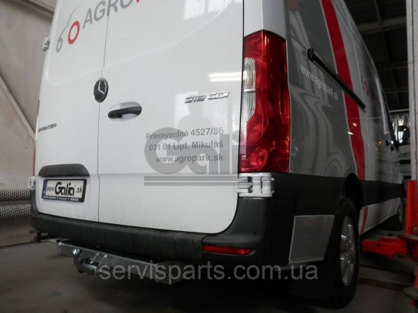 Оцинкований фаркоп Merсedes Sprinter 2006- (Мерседес Спрінтер 906) - Зображення 8