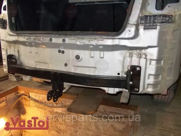 Знімний гак фаркоп на Suzuki SX4 2007-2013 (Сузукі СХ4 седан) без підрізу бампера. - Зображення 4