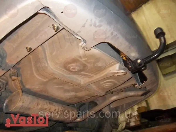 Знімний гак фаркоп на Suzuki SX4 2007-2013 (Сузукі СХ4 седан) без підрізу бампера. - Зображення 5
