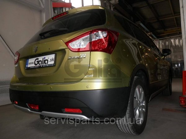 Оцинкований фаркоп на Suzuki SX4 S-Cross 2013-2021 Швидкознімний автомат на ручці - Зображення 8