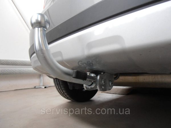 Оцинкований фаркоп на Suzuki SX4 2006-2014 (Сузукі СХ4 хетчбек) Швидкознімний автомат на ручці - Зображення 2