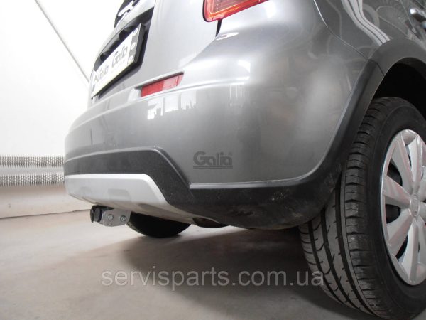 Оцинкований фаркоп на Suzuki SX4 2006-2014 (Сузукі СХ4 хетчбек) Швидкознімний автомат на ручці