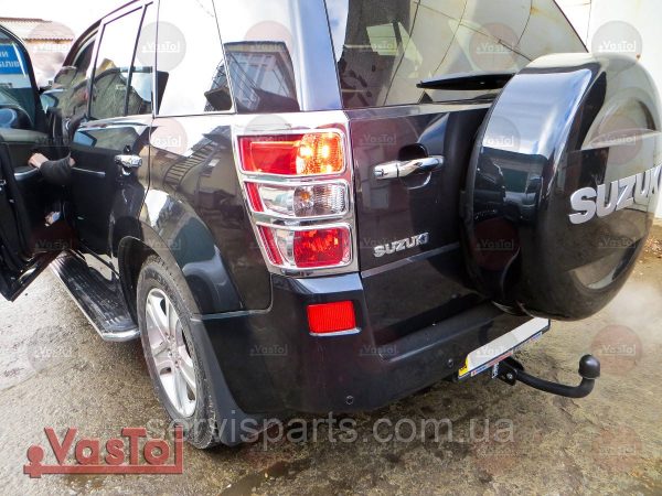 Знімний гак фаркоп на Suzuki Grand Vitara 2005-2011 без зняття бампера