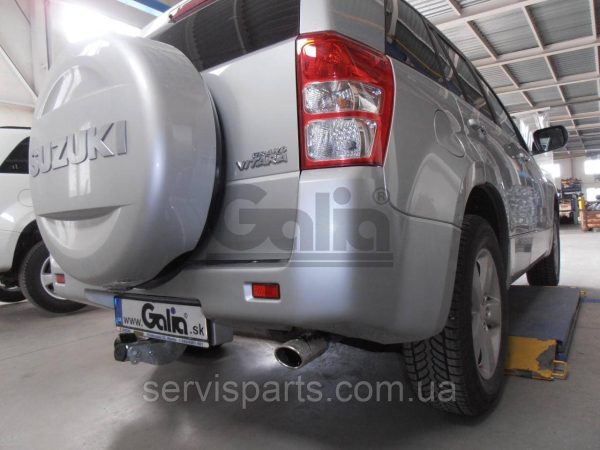Оцинкований фаркоп на Suzuki Grand Vitara 2005-2011 Швидкознімний автомат на ручці