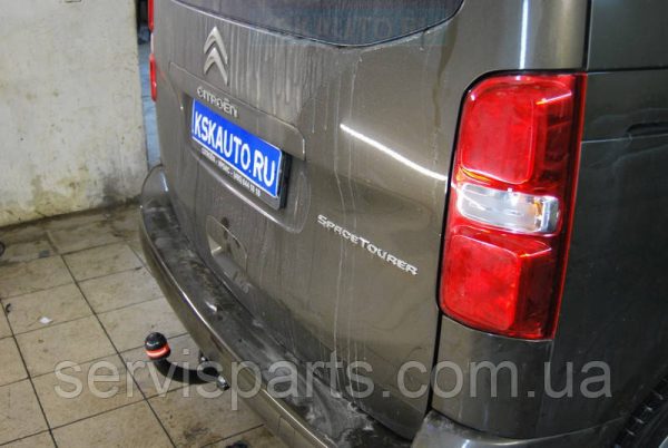 З'ємний фаркоп на Citroen Jumpy III 2016- (також SpaceTourer) - Зображення 7