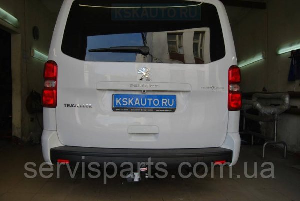 Знімний гак фаркоп на Peugeot Expert III 2016- (Пежо Експерт 3) без підрізу бампера - Зображення 5