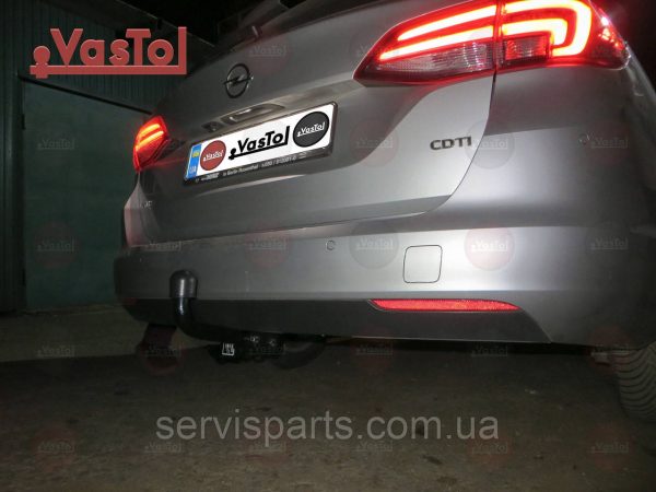 Фаркоп знімний гак Opel Astra K Sports Tourer 2016-2021 универсал без підрізу бампера - Зображення 9