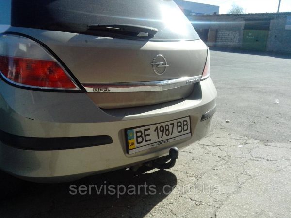 Фаркоп знімний гак Opel Astra H 2004-2014 хетчбек без підрізу бампера. - Зображення 6
