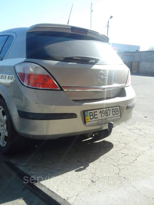 Фаркоп знімний гак Opel Astra H 2004-2014 хетчбек без підрізу бампера. - Зображення 3