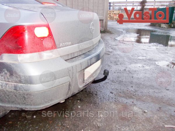 Фаркоп знімний гак Opel Astra H седан 2008-2013 (Опель Астра Н)