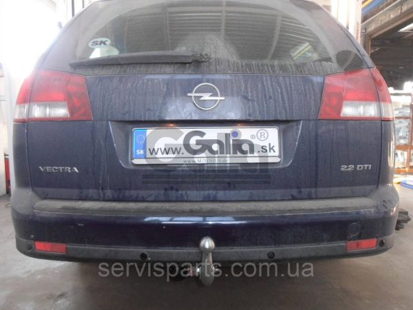 Оцинкований фаркоп Opel Vectra C универсал 2002-2008 (Station Wagon) - Зображення 7