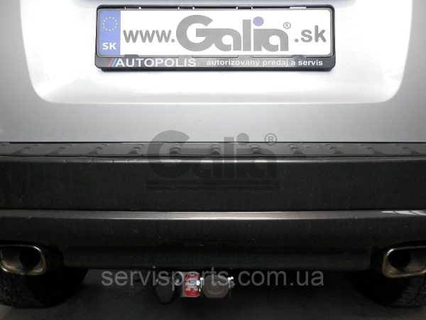 Оцинкований фаркоп на Kia Sportage 2 2005-2010 без зняття бампера Швидкознімний автомат на ручці - Зображення 2