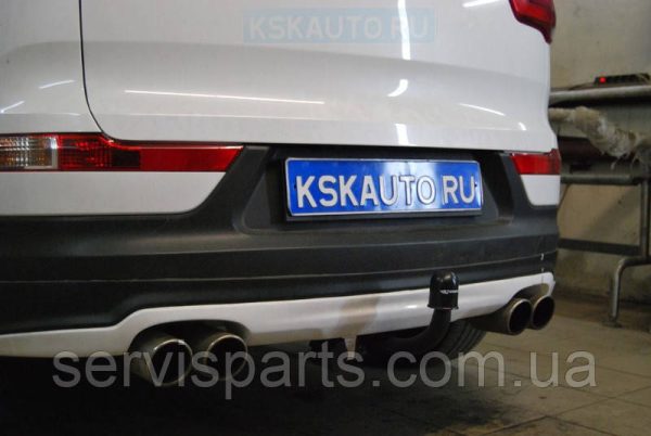 Знімний фаркоп на Kia Sportage 3 2010-2015 без зняття бампера - Зображення 4
