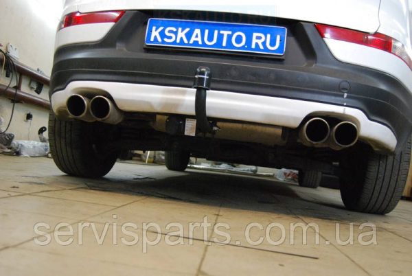 Знімний фаркоп на Kia Sportage 3 2010-2015 без зняття бампера - Зображення 5