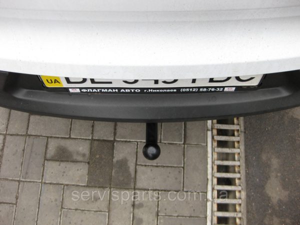 Польський фаркоп на Kia Sportage 3 2010-2015 без зняття бампера - Зображення 5