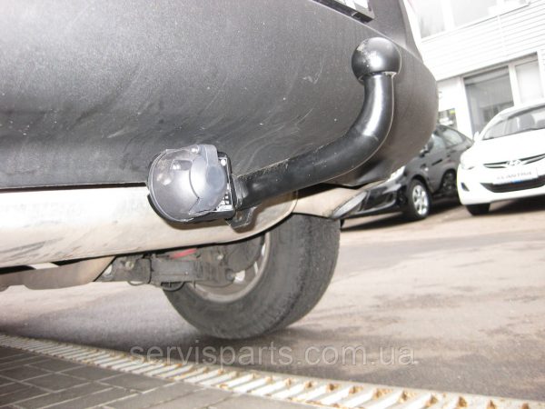 Польський фаркоп на Kia Sportage 3 2010-2015 без зняття бампера - Зображення 4