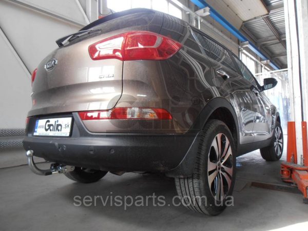 Оцинкований фаркоп на Kia Sportage 3 2010-2015 - Зображення 3